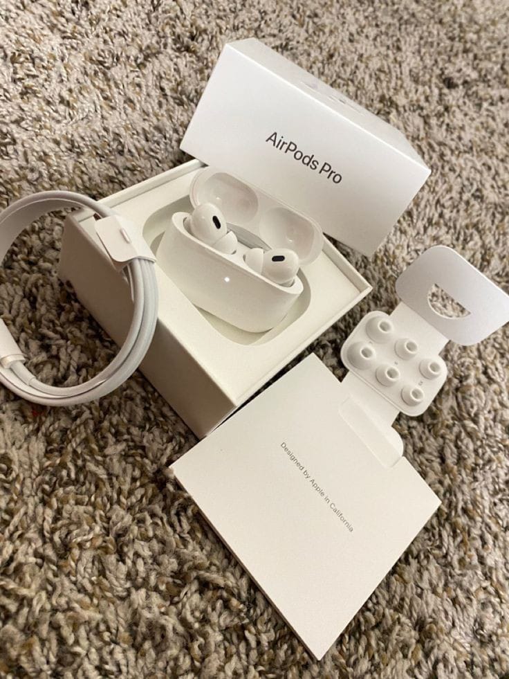 AirPods Pro 2, Bluetooth Headphones, Active Noise Cancellation